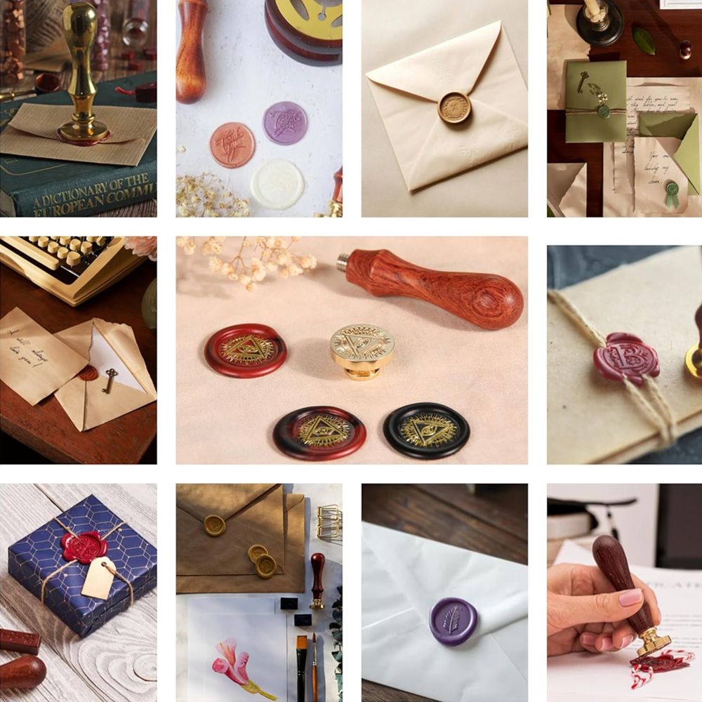 Custom Wax Seal Stamp, Persona - đánh giá và giá Wax Seal Stamp Set