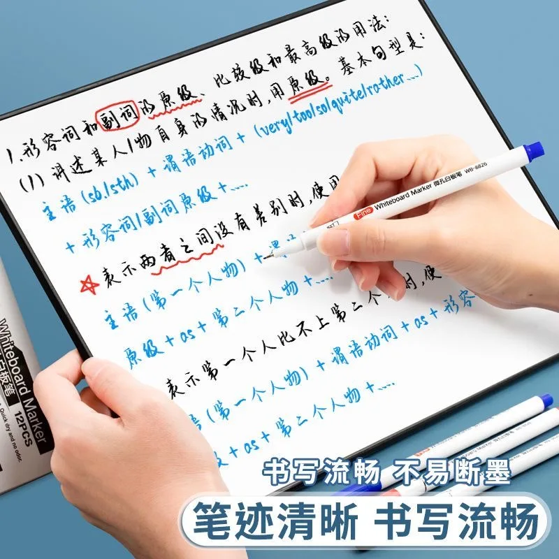 4/12pcs 0.5mm Dry Erase Marker - đánh giá và giá Correction Pen Fine