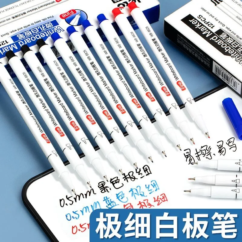 4/12pcs 0.5mm Dry Erase Marker - đánh giá và giá Correction Pen Fine