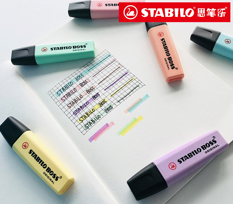 Cây Bút Dạ Quang STABILO BOSS  - đánh giá và giá Stabilo Marker Boss