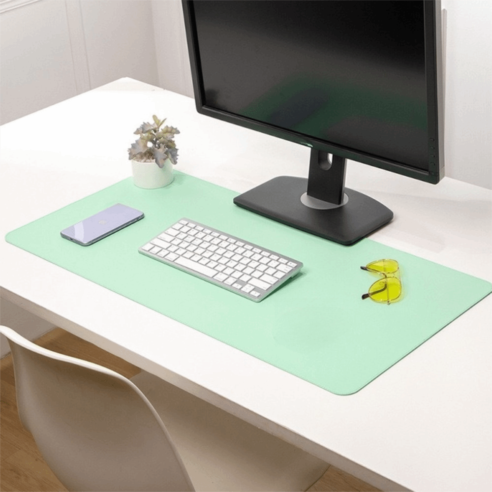 PU Leather Double Side Desk Ma - đánh giá và giá Leather Desk Pad