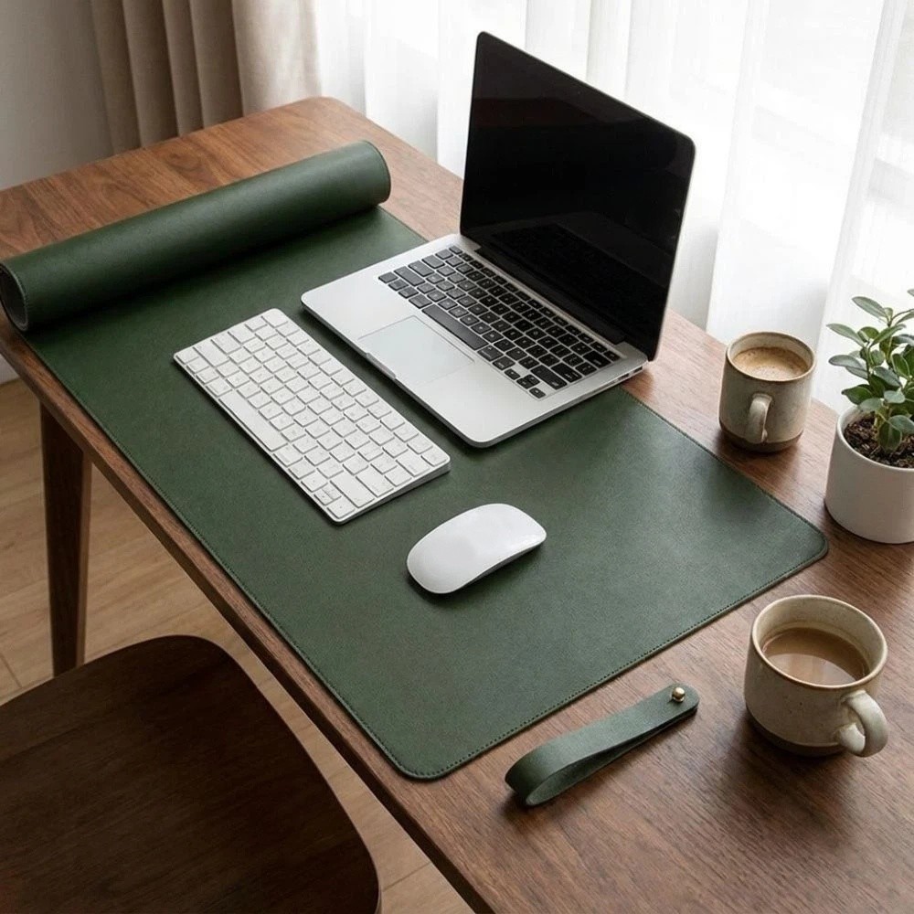PU Leather Double Side Desk Ma - đánh giá và giá Leather Desk Pad