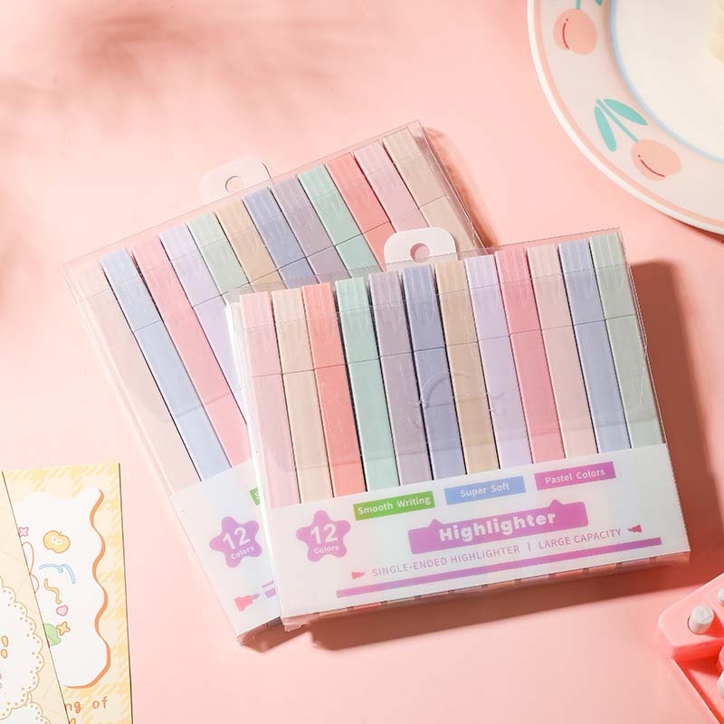 12 Pcs/Set Double Tip Highligh - đánh giá và giá Stabilo Marker Boss