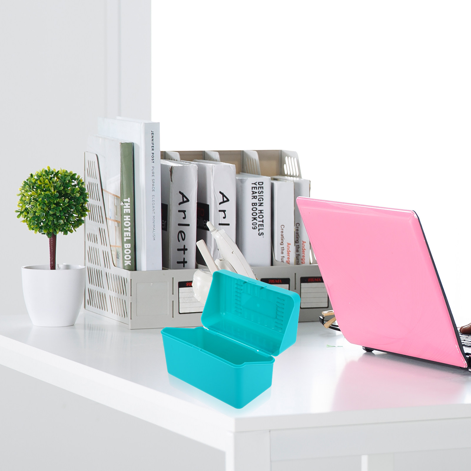 4Pcs Index Card Desktop Storag - đánh giá và giá Index Card Holder