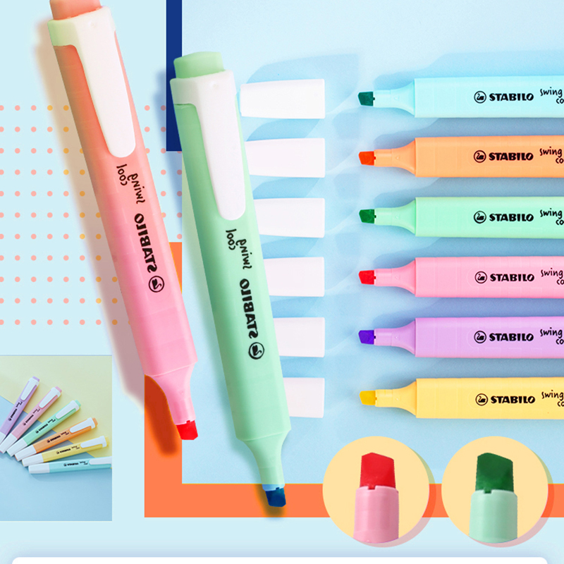 Bút Dạ Quang Stabilo Swing Coo - đánh giá và giá Stabilo Marker Boss