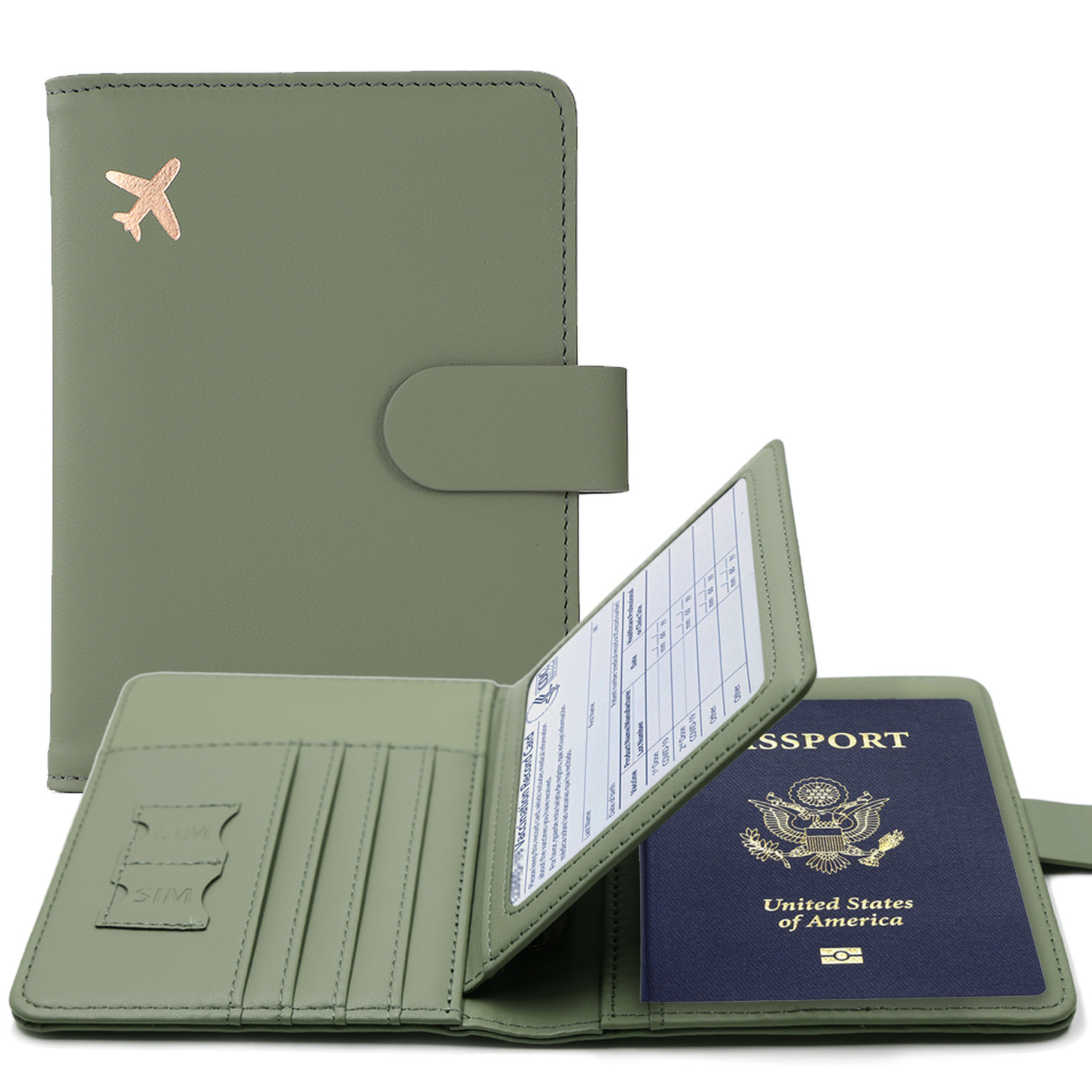 RFID Passport Cover Case Passp - đánh giá và giá Index Card Holder