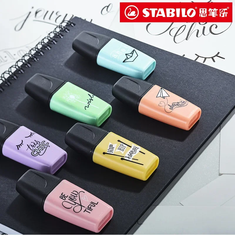 3/6 Color/Set German STABILO M - đánh giá và giá Stabilo Marker Boss