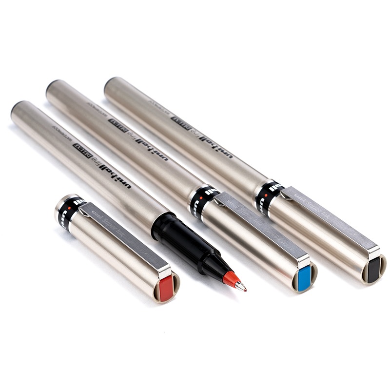 Mitsubishi Uniball UB150/UB170 - đánh giá và giá Pentel Pen Energel