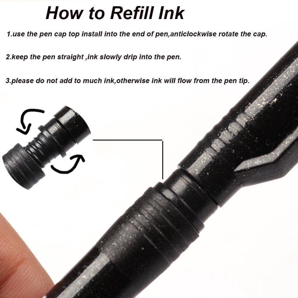 Calligraphy Pen Fine Liner Tip - đánh giá và giá Correction Pen Fine