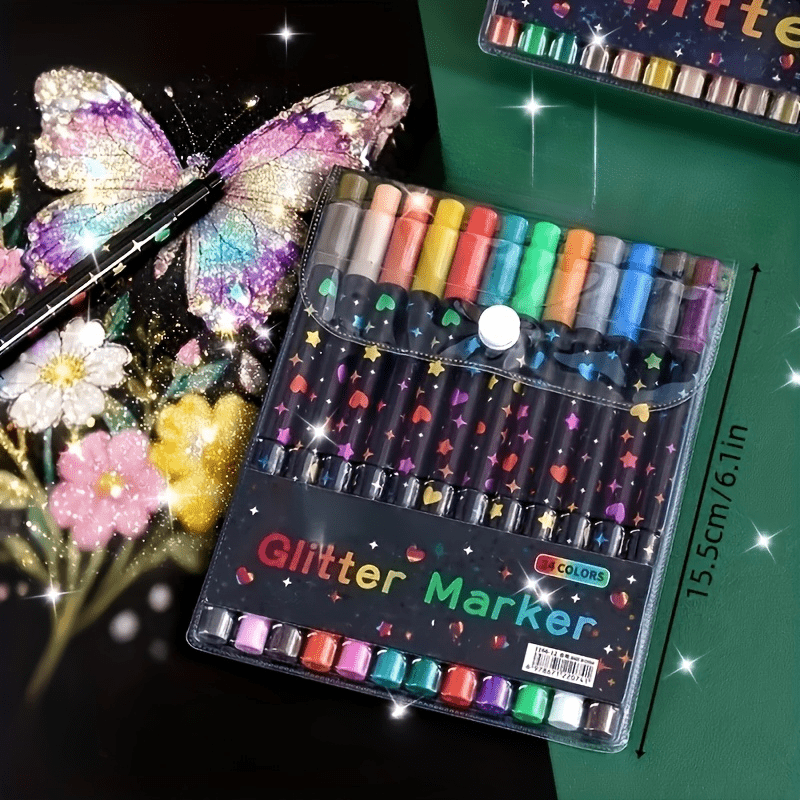 96/24Color Double-Ended Glitte - đánh giá và giá Correction Pen Fine