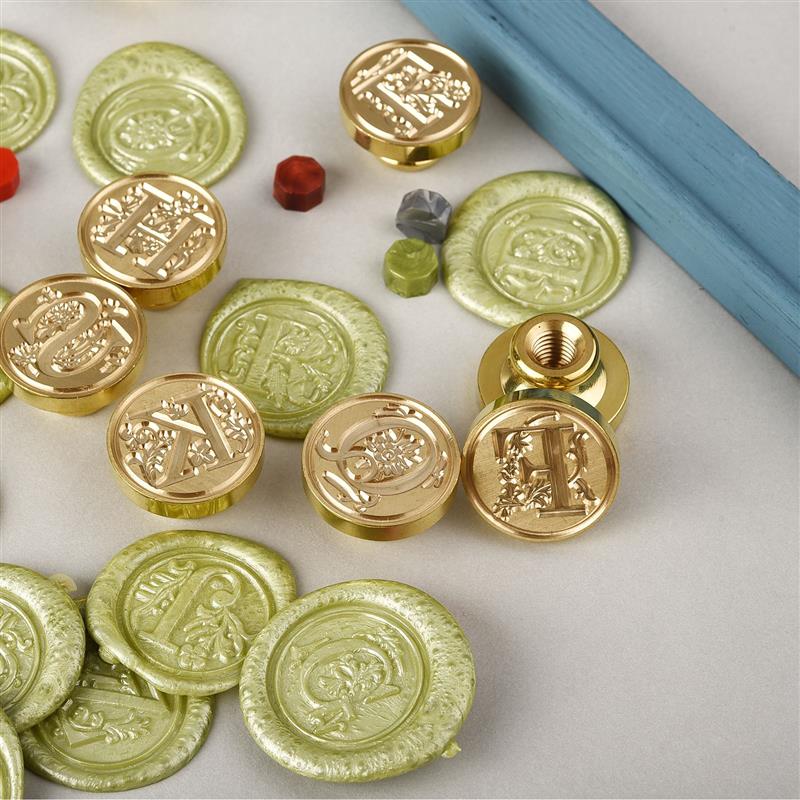 A-Z Vintage Sealed Wax Stamp H - đánh giá và giá Wax Seal Stamp Set