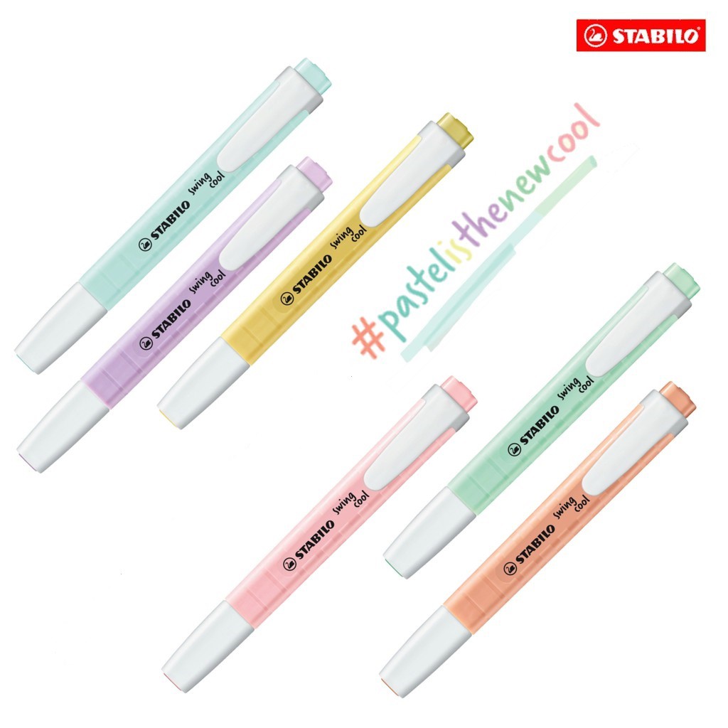 STABILO Swing Cool Pastel High - đánh giá và giá Stabilo Marker Swing Cool