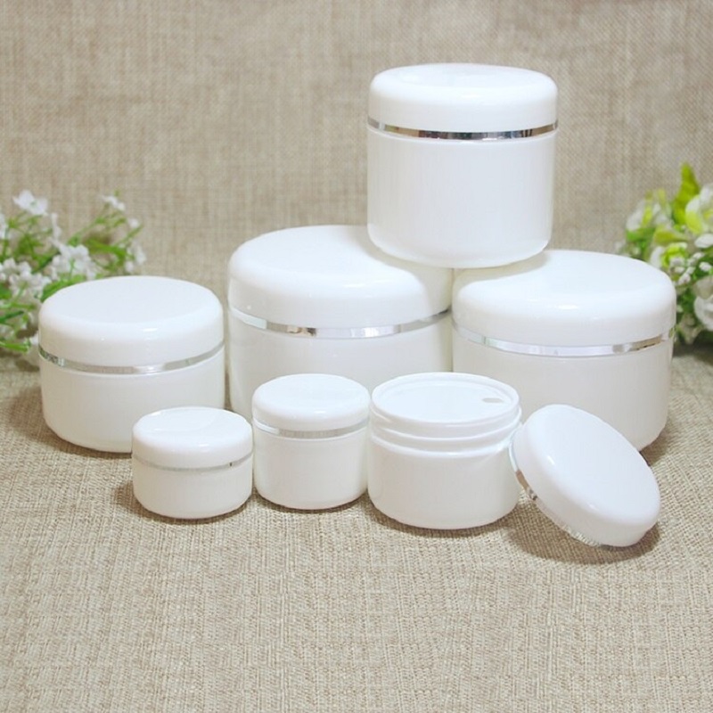 50g white plastic  bottle pot  - đánh giá và giá Gel Refill Pack